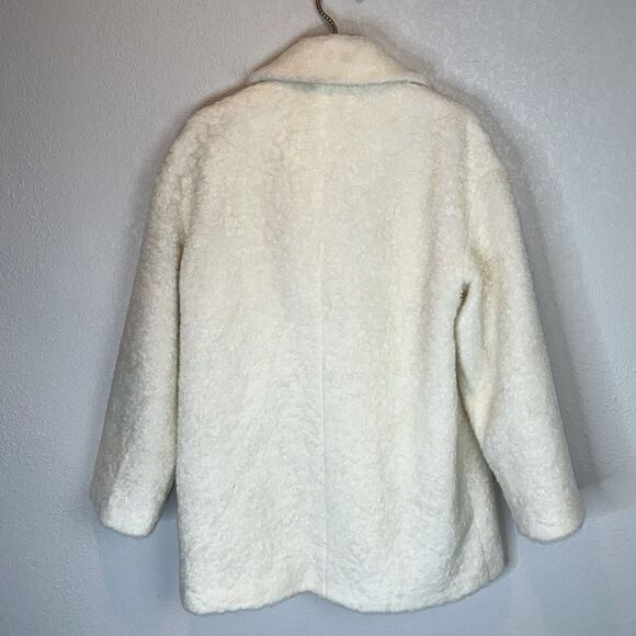 New Kate Spade Brooks Street Teddy Coat French Cream XS - Picture 6 of 14